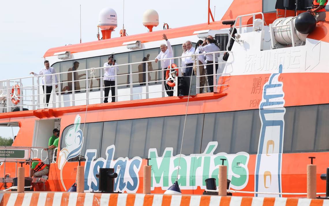 Islas Marías Andrés Manuel López Obrador Inaugura Viajes Turísticos Desde El Puerto De San Blas 3579